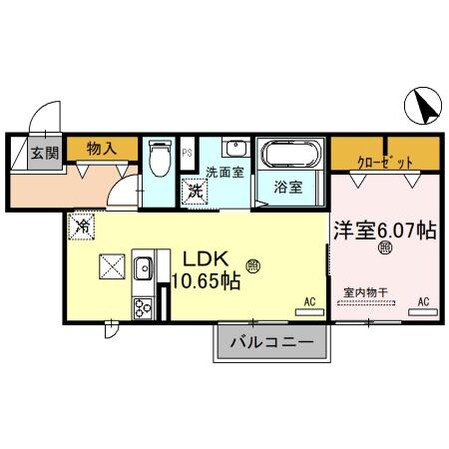 ロイヤルメゾンHYSの物件間取画像